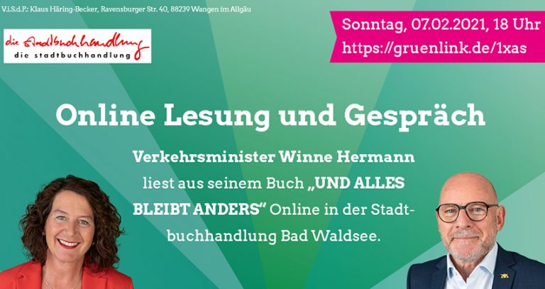 Online Lesung und Gespräch