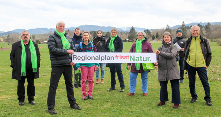 Flächenfraß in der Region und in Isny stoppen