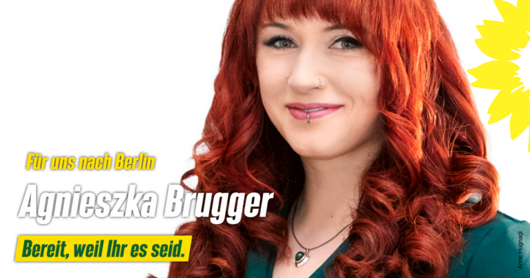 Agnieszka Brugger für uns in den Bundestag