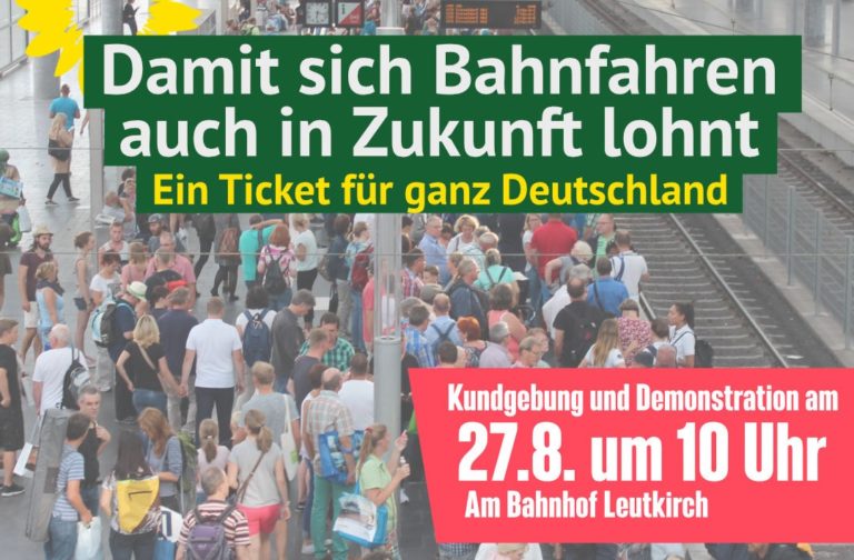 Günstig, klimafreundlich, sozial – Ein Ticket für ganz Deutschland