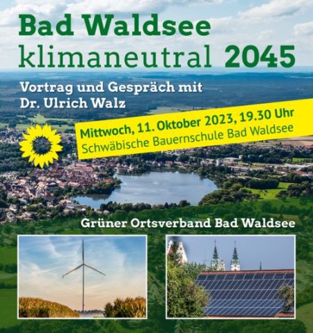Bad Waldsee klimaneutral 2045. Vision und Wirklichkeit