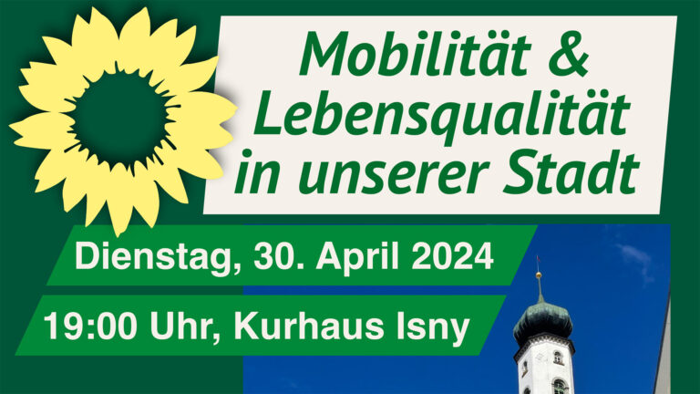 Mobilität und Lebensqualität in unserer Stadt – Information und Dialog