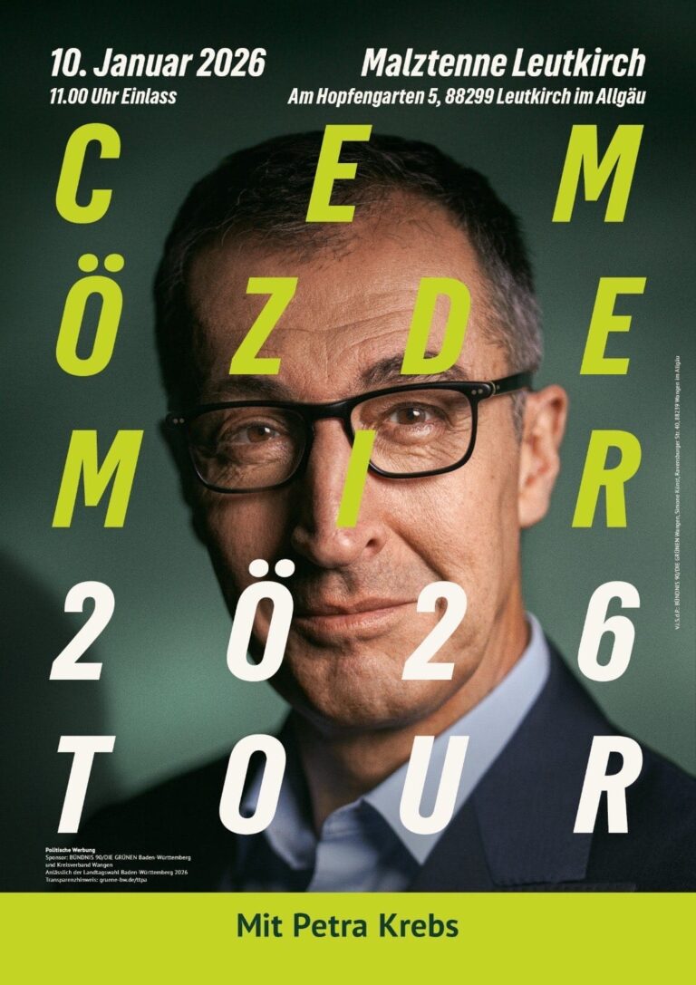 Zukunftsaussichten BaWü – Cem Özdemir beantwortet eure Fragen