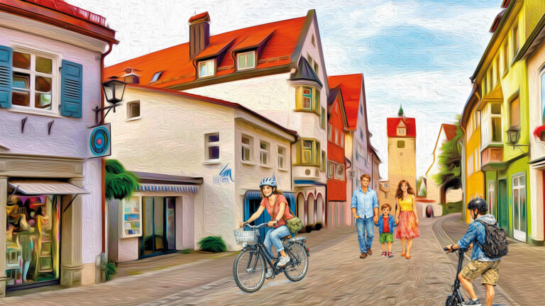 Rücksichtnahme auf zwei Rädern